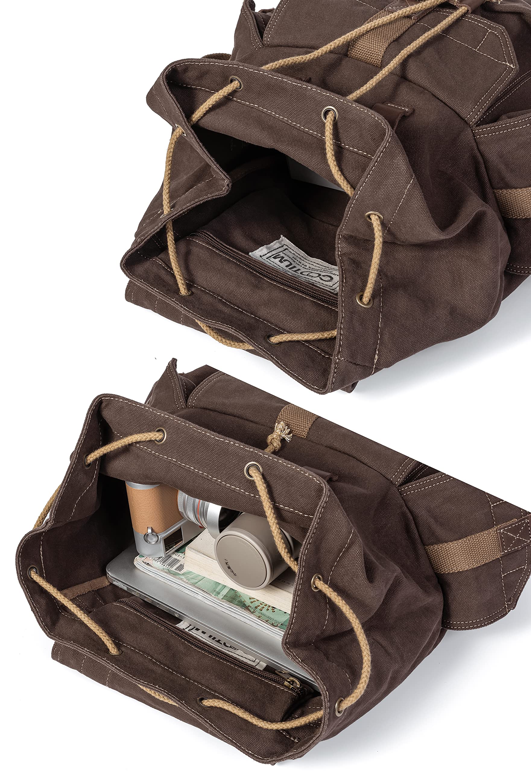 Foto 6 | Mochila Gootium Classic Lona Gruesa - Venta Internacional