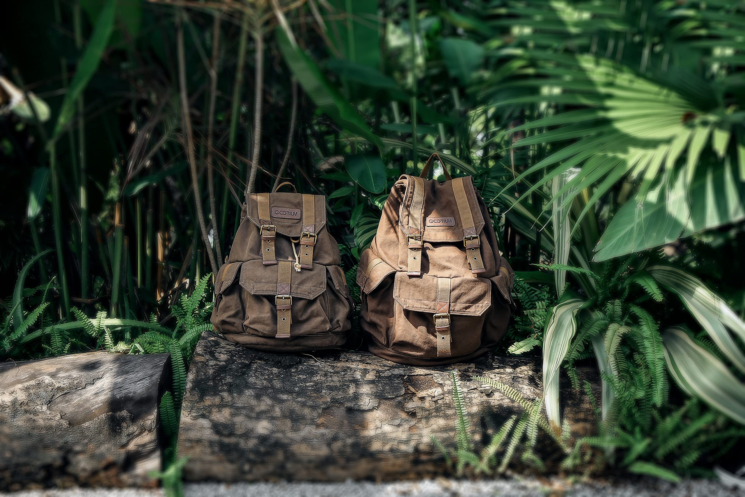 Foto 7 | Mochila Gootium Classic Lona Gruesa - Venta Internacional