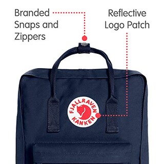 Foto 2 | Mochila Kanken Fjallraven Azul Marino - Venta Internacional