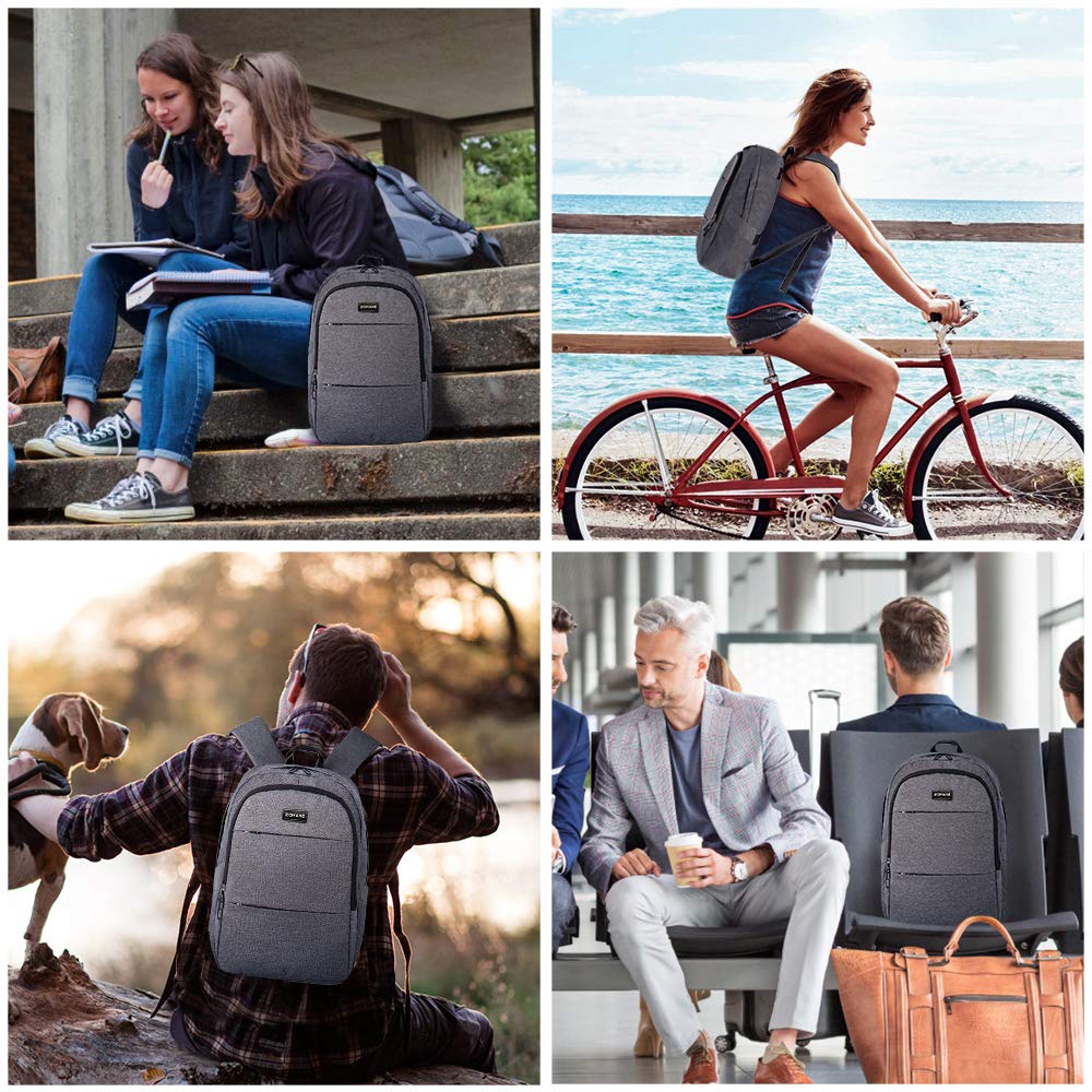 Foto 7 | Mochila Zomake Resistente al Agua y Antirrobo - Venta Internacional