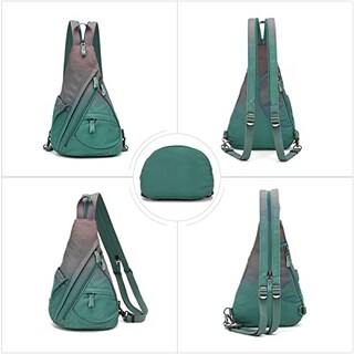 Foto 5 | Mochila Bandolera Kl928 de Lona - Venta Internacional