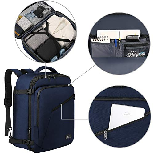 Foto 3 | Mochila Matein Durable Azul 40 L - Venta Internacional