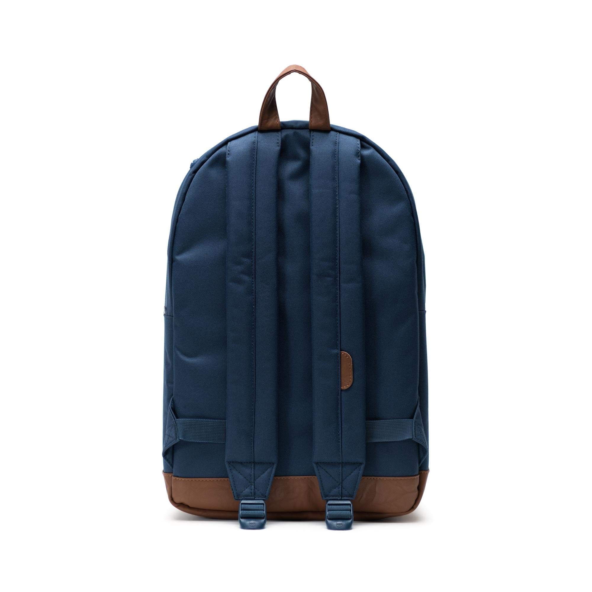 Foto 5 pulgar | Mochila Herschel Pop Quiz Navy Tan de 22 l para Portátil de 15 Pulgadas - Venta Internacional