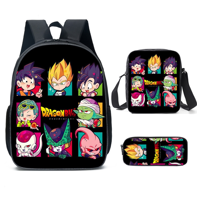 Foto 2 pulgar | Mochila + Bolso de Hombro + Lapicera Anime Dragon Ball - Venta Internacional