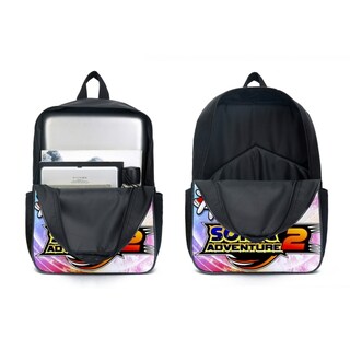 Foto 5 | Mochila + Bandolera + Lapicera Sonic - Venta Internacional