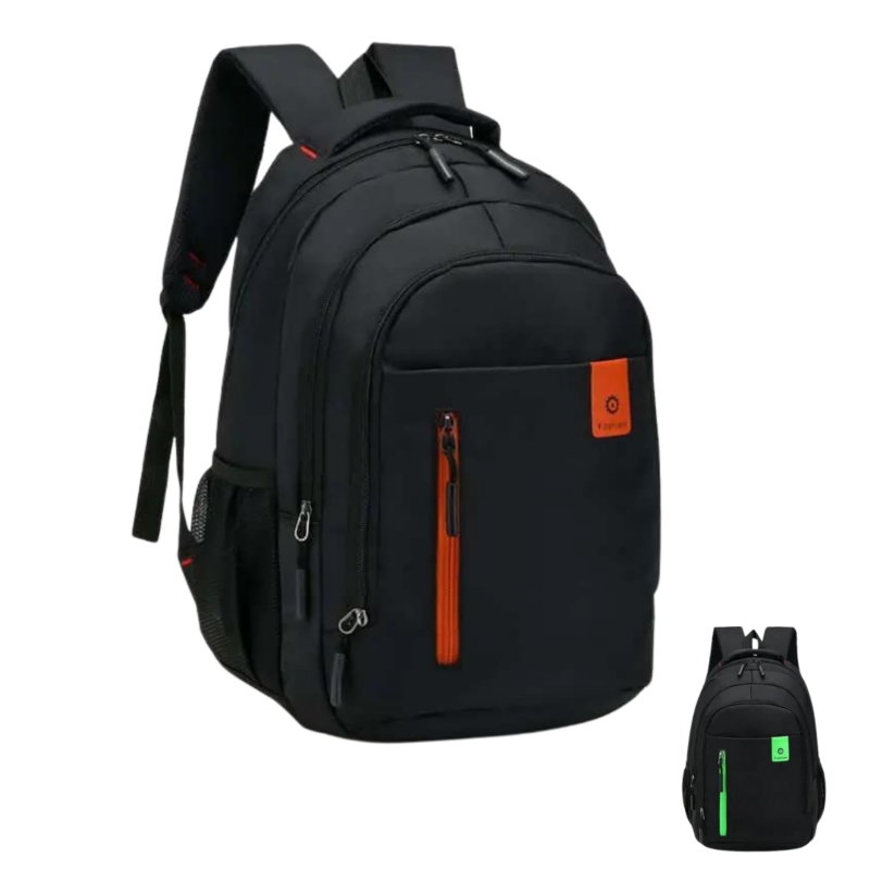 Foto 2 pulgar | Mochila Negra Impermeable-Venta Internacional