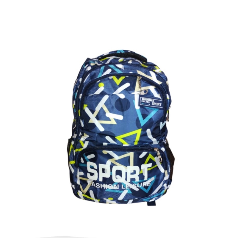 Foto 2 pulgar | Mochila Deportiva Sport De 5 Compartimentos Azul Para La Escuela - Venta Internacional.