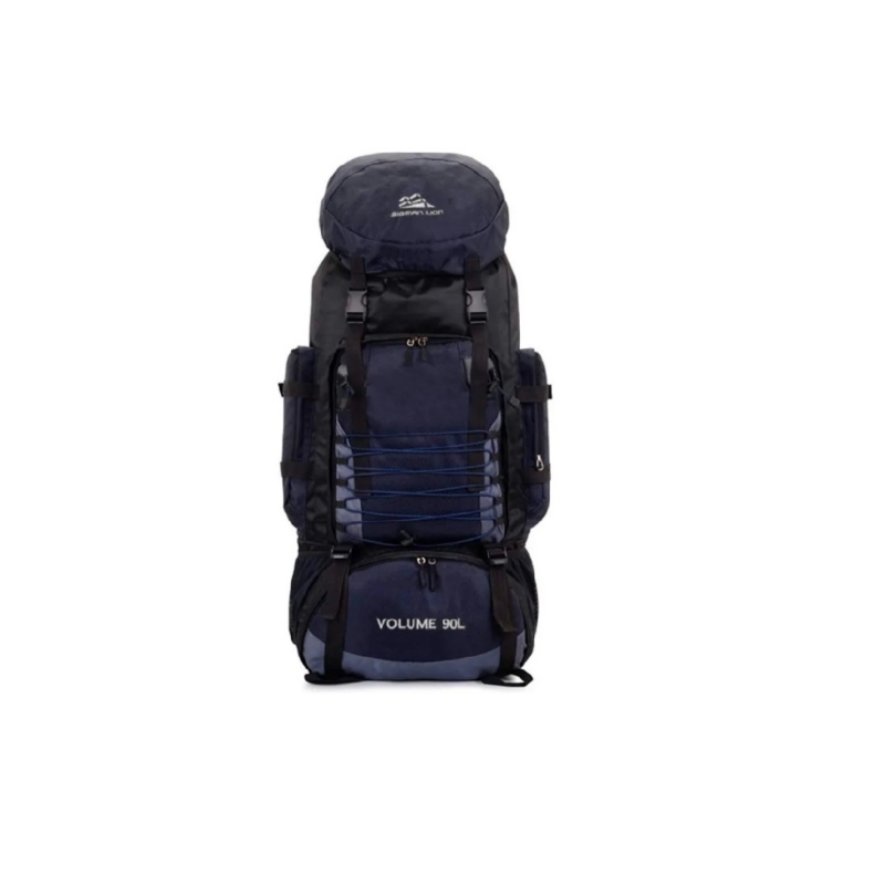 Foto 1 | Mochila Impermeable Para Acampar Y Senderismo, 90 L, Azul Marino - Venta Internacional.
