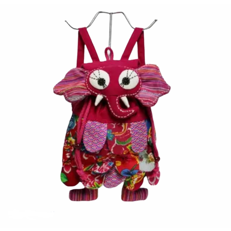 Foto 2 pulgar | Mochila Genérica De Lona Con Diseño De Animales Para Niñas, 33 X 28 Cm - Venta Internacional.