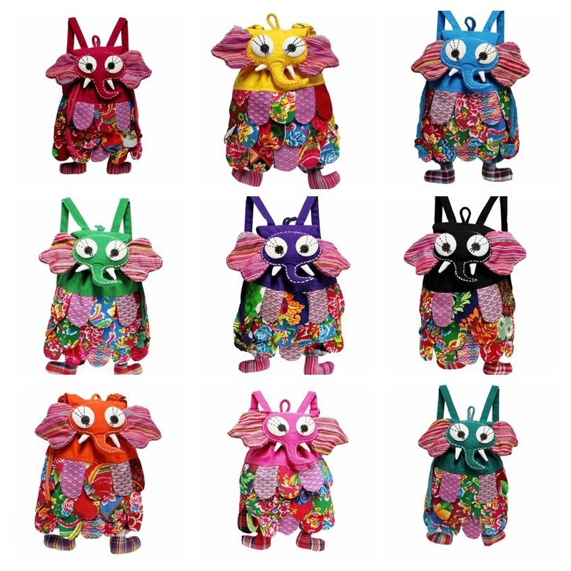 Foto 3 pulgar | Mochila Genérica De Lona Con Diseño De Animales Para Niñas, 33 X 28 Cm - Venta Internacional.