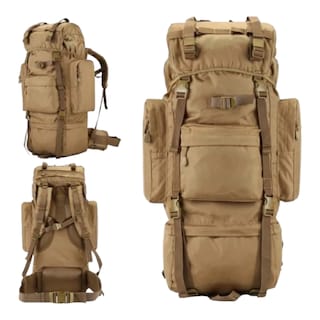 Foto 4 | Mochila De Viaje Para Acampar, 100 Litros, Impermeable, Estilo Militar - Venta Internacional.