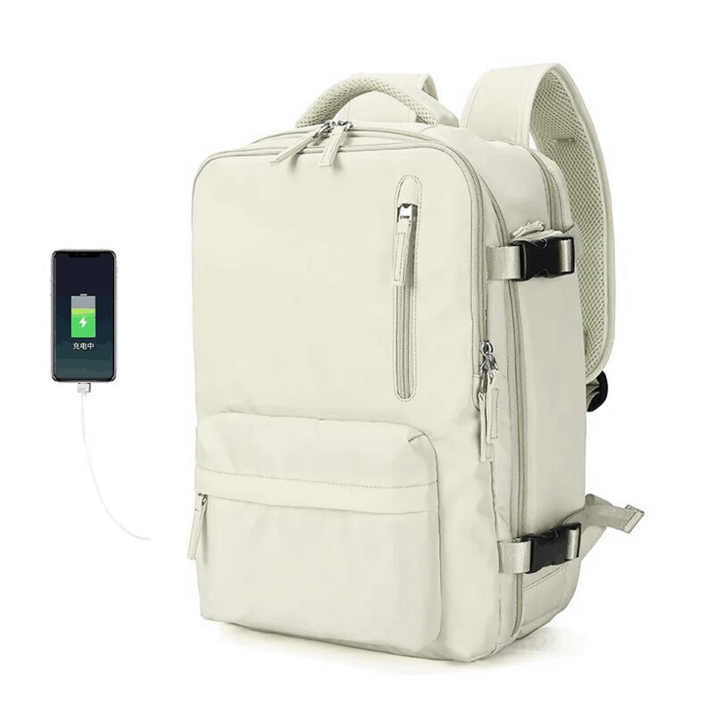 Foto 4 pulgar | Mochila De Viaje Impermeable De 35 Litros Con Compartimento Para Zapatos Y Puerto Usb - Venta Internacional.