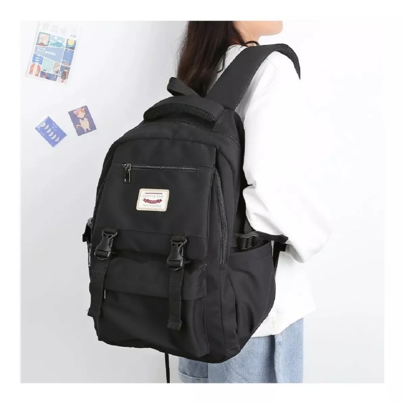 Foto 3 pulgar | Mochila Escolar Imprable Youth 40l Impermeable Negra - Venta Internacional.