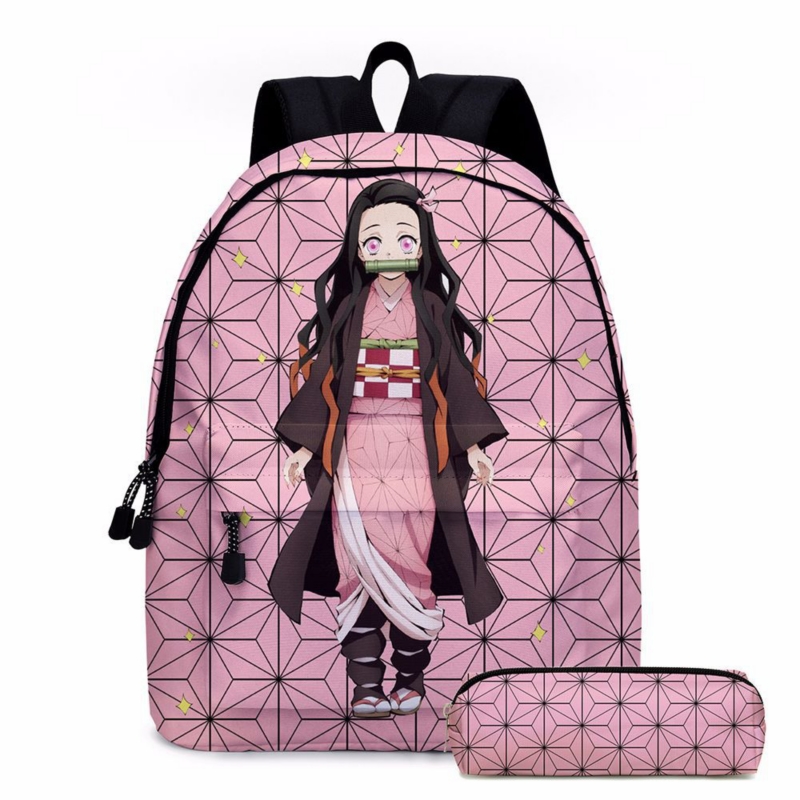 Foto 2 pulgar | Mochila Anime Kimetsu No Yaiba Kamado Nezuko Para Estudiantes - Venta Internacional.