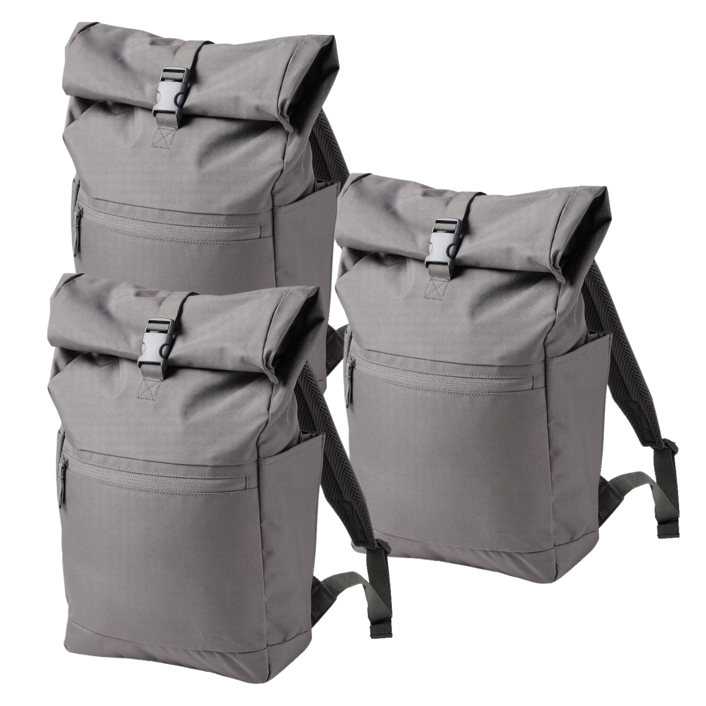 Mochilas Luxvi Grises 3 Piezas $2,200