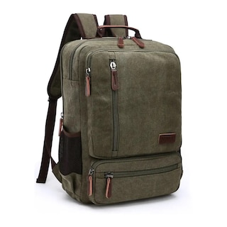 Foto 1 | Mochila De Viaje Wisconsin Canvas Con Bolsillo Para Portátil - Venta Internacional.