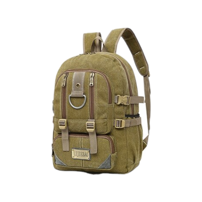 Foto 2 pulgar | Mochila Urban School Canvas 20l Para Viajes Al Aire Libre - Venta Internacional.