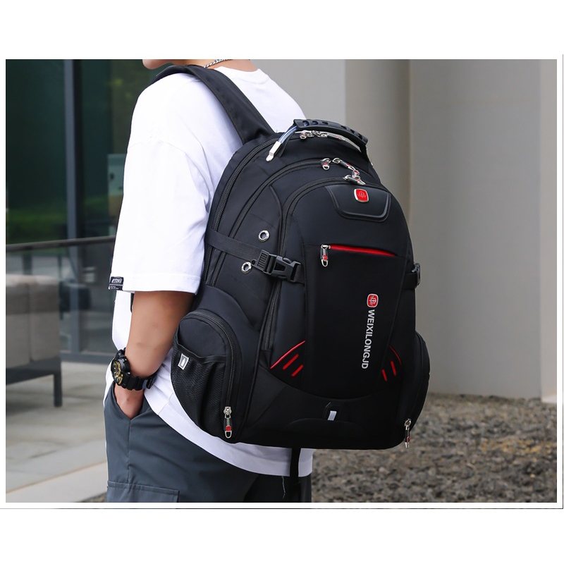 Foto 7 pulgar | Mochila Multifuncional Impermeable Para Portátil De 39 Litros Con Puerto Usb - Venta Internacional.