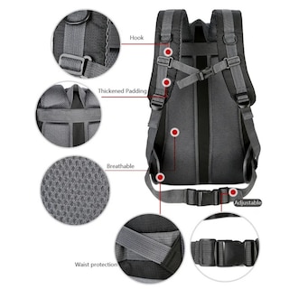 Foto 5 | Mochila Multifuncional Al Aire Libre Impermeable Para Portátil Pin - Venta Internacional.
