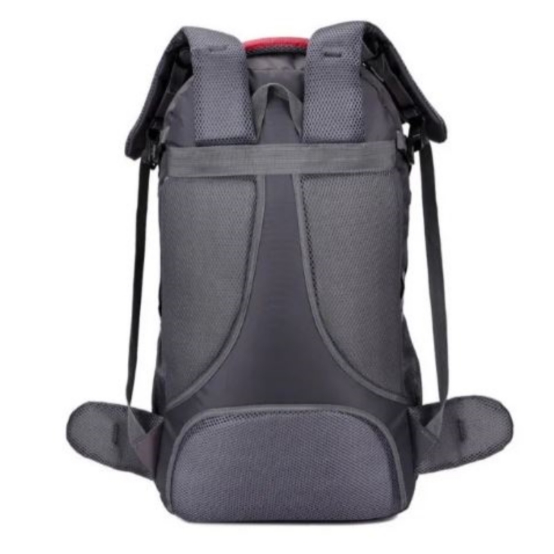 Foto 6 pulgar | Mochila Para Acampar Al Aire Libre, Impermeable, 60 L, Nailon, Unisex, Negra - Venta Internacional.