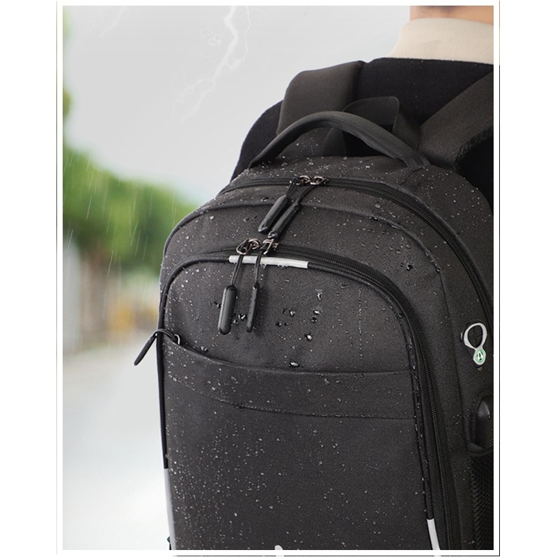 Foto 4 pulgar | Mochila Multifuncional Impermeable Para Portátil 20-36l Con Puerto Usb - Venta Internacional.