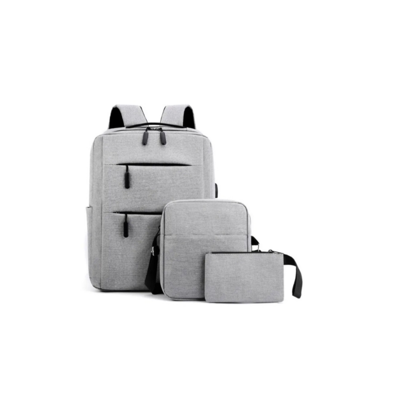 Foto 2 pulgar | Juego De Mochilas De Tela Oxford Impermeable Para Computadora De 3 Piezas - Venta Internacional.
