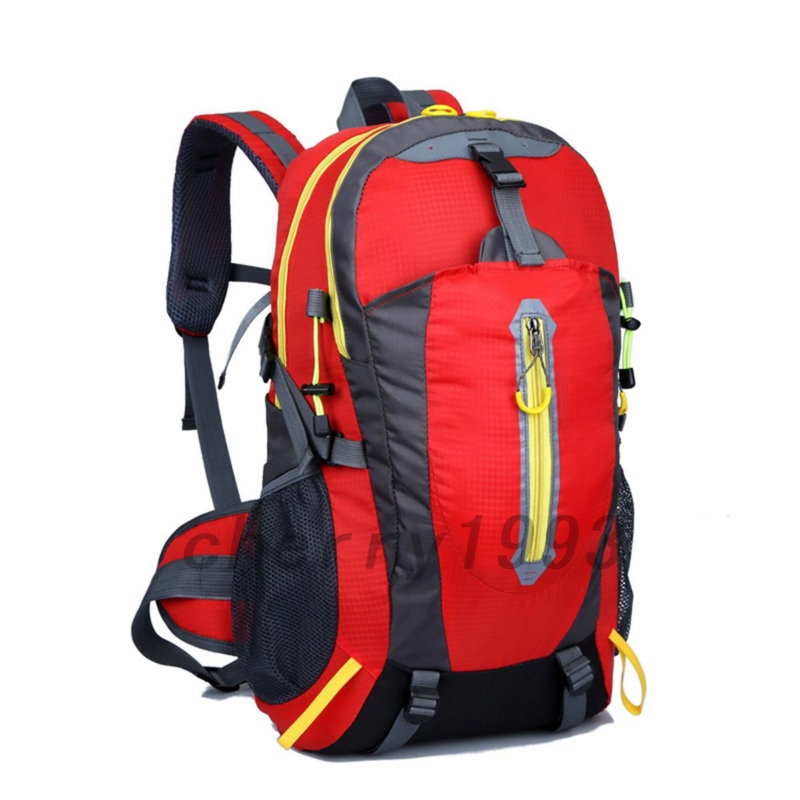 Foto 2 pulgar | Mochila De Nailon Rojo Impermeable Para Acampar Al Aire Libre, 30 Litros - Venta Internacional.