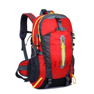 Foto 1 | Mochila De Nailon Rojo Impermeable Para Acampar Al Aire Libre, 30 Litros - Venta Internacional.
