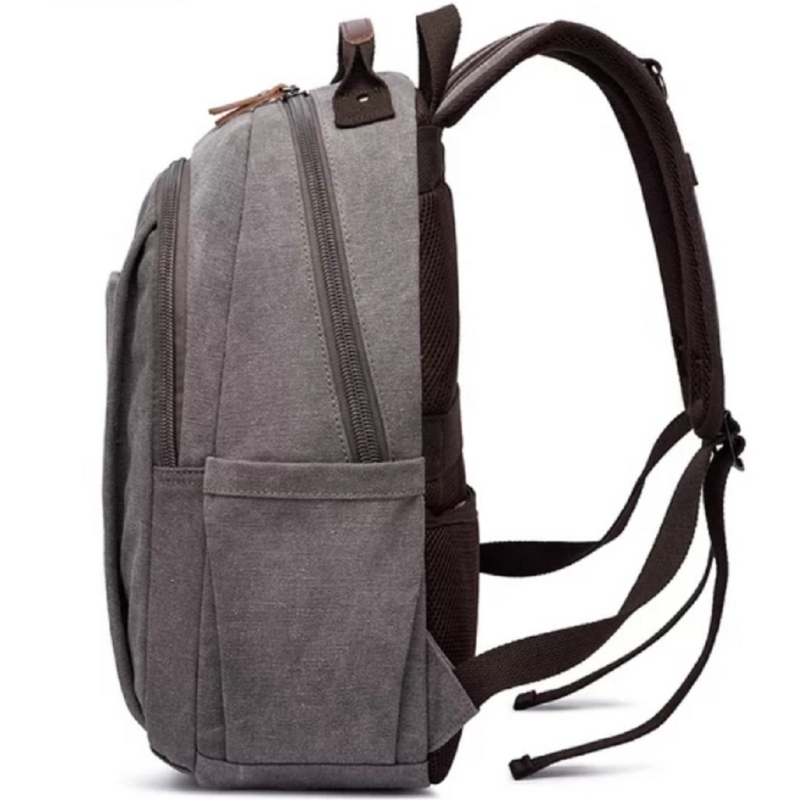 Foto 3 pulgar | Mochila De Lona Para Computadora, Moderna Y Ligera - Venta Internacional.