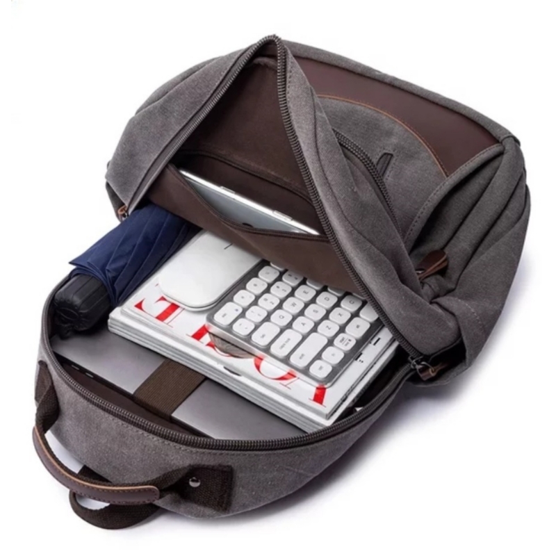 Foto 5 pulgar | Mochila De Lona Para Computadora, Moderna Y Ligera - Venta Internacional.