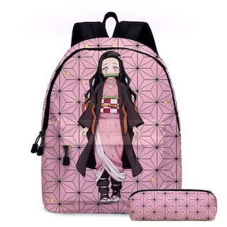 Foto 1 | Mochila Anime Kimetsu No Yaiba Kamado Nezuko Para Estudiantes - Venta Internacional.