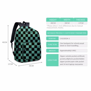 Foto 3 | Mochila Anime Kimetsu No Yaiba Kamado Nezuko Para Estudiantes - Venta Internacional.