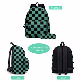 Foto 4 | Mochila Anime Kimetsu No Yaiba Kamado Nezuko Para Estudiantes - Venta Internacional.