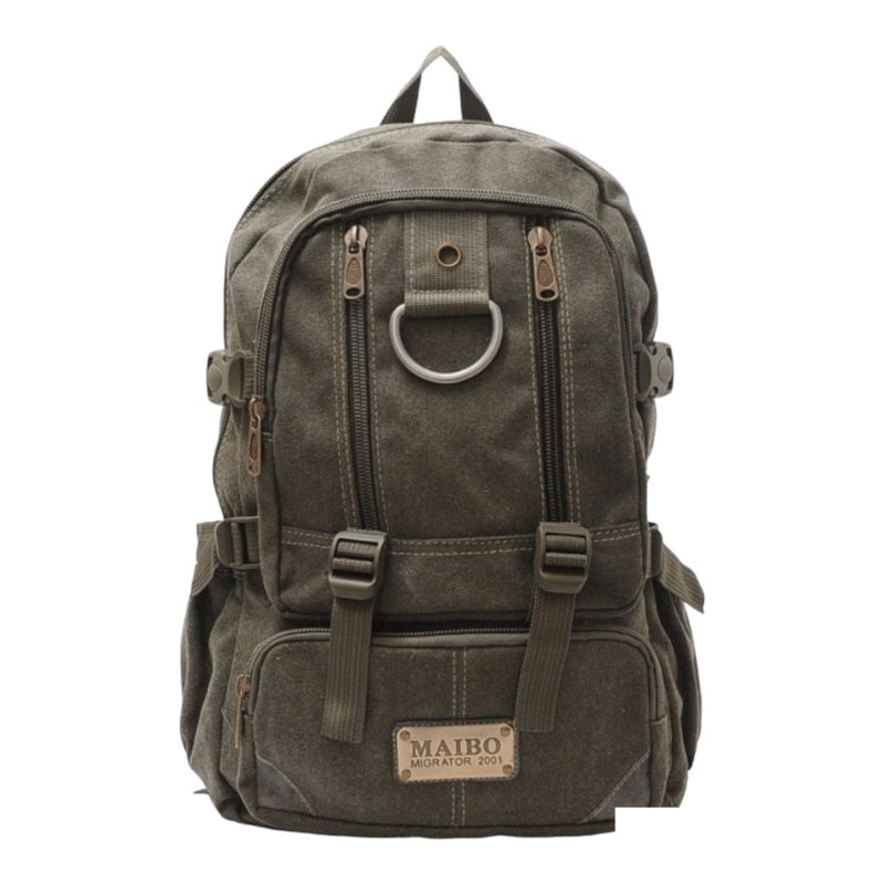 Foto 2 pulgar | Mochila Urban Canvas 20l Para Viajes Al Aire Libre De Estilo Vintage - Venta Internacional.