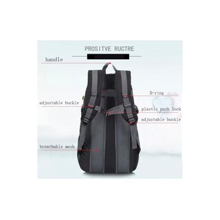 Foto 6 | Mochila De Viaje De 39 Litros Para Excursiones De Senderismo Con Bolsillo Para Portátil - Venta Internacional.