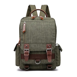 Foto 1 | Mochila Kentucky Canvas Unisex Con Espacio Para Cuaderno - Venta Internacional.
