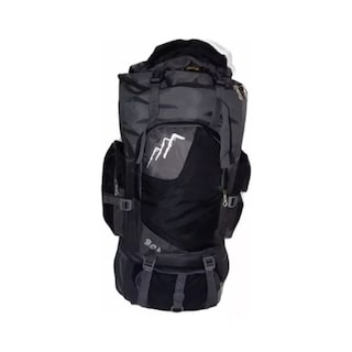 Foto 1 | Mochila De Viaje Impermeable De Poliéster Para Acampar De 90 Litros, Color Negro - Venta Internacional.