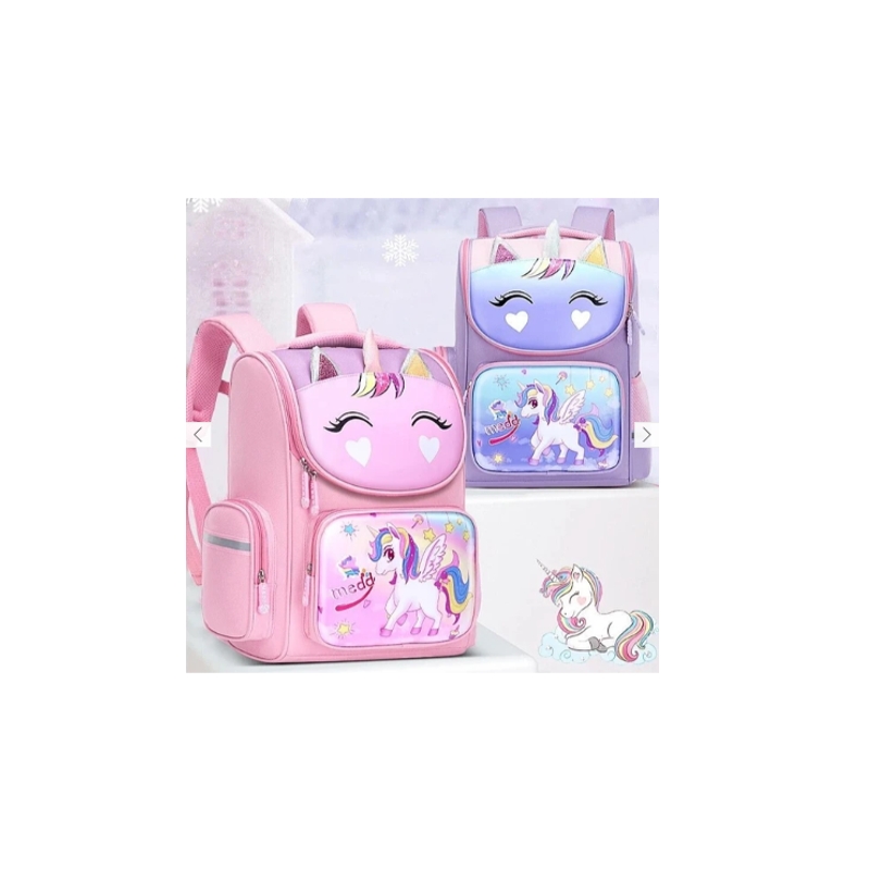 Foto 2 pulgar | Mochila Kawaii Unicorn De Plástico Transparente Para La Escuela - Venta Internacional.