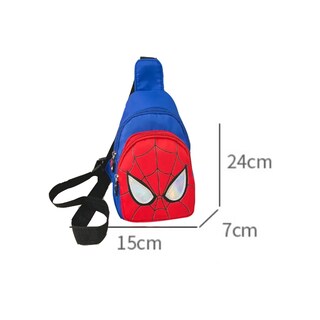 Foto 3 | Bolsa De Pecho Con Los Personajes De Spiderman Y La Patrulla Canina Para Niños - Venta Internacional.