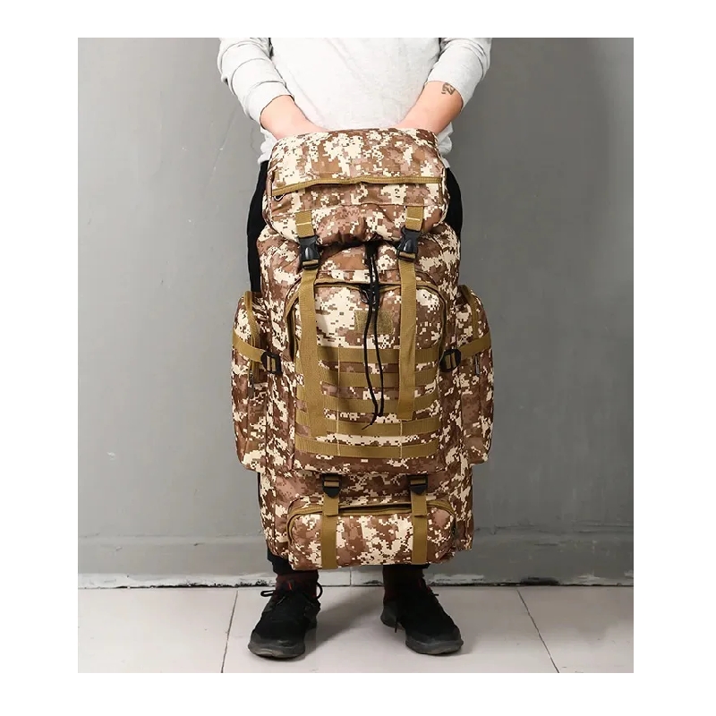 Foto 5 pulgar | Mochila Tactica Para Acampar, Senderismo, 80 L, Impermeable - Venta Internacional.