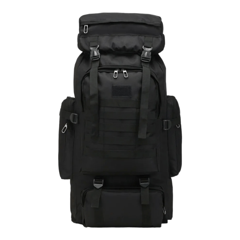 Foto 2 pulgar | Mochila Tactica Camping Trekking Senderismo 80l Negra - Venta Internacional.