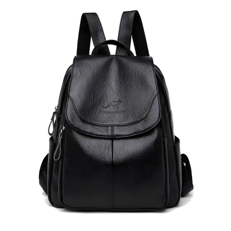 Foto 1 | Mochila De Piel Sintética De Tamaño Mediano, Hermosa Y Funcional - Venta Internacional.