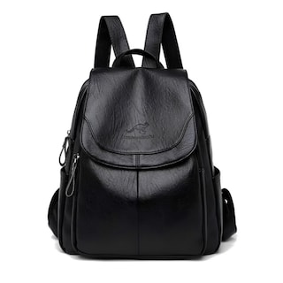 Foto 1 | Mochila De Piel Sintética De Tamaño Mediano, Hermosa Y Funcional - Venta Internacional.