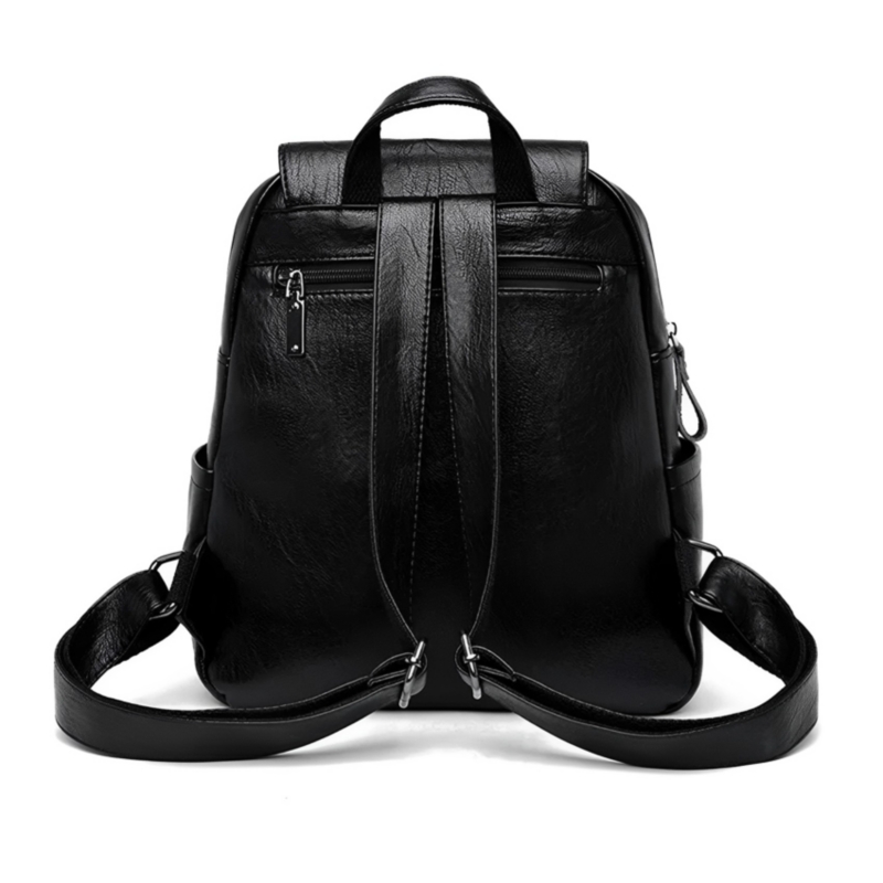 Foto 7 pulgar | Mochila De Piel Sintética De Tamaño Mediano, Hermosa Y Funcional - Venta Internacional.