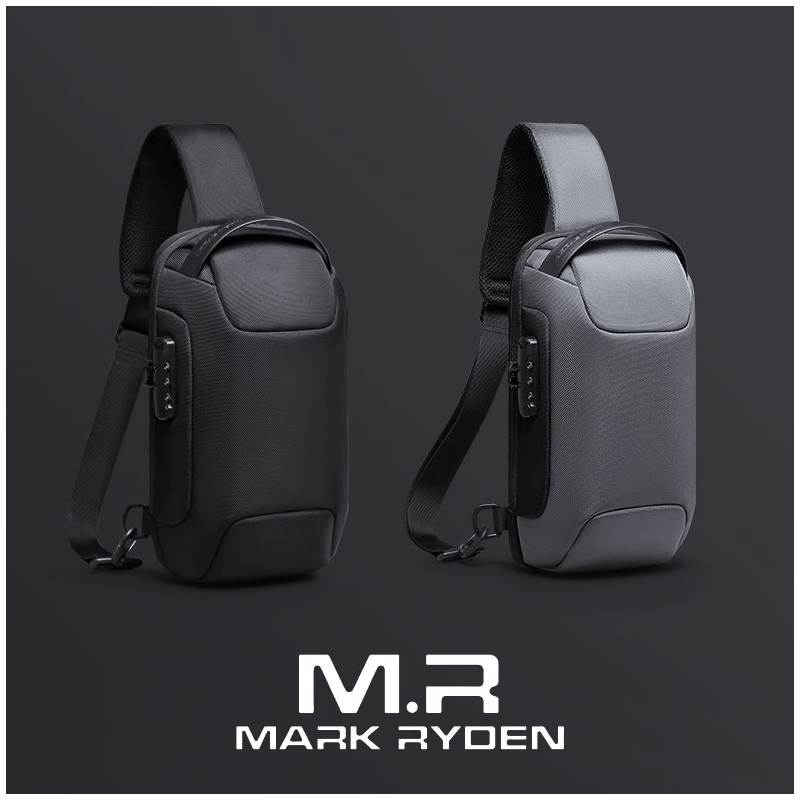 Foto 4 pulgar | Mochila Bandolera Mark Ryden Viper Con Puerto Usb - Venta Internacional.