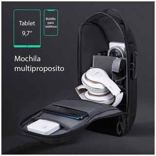 Foto 4 | Mochila Bandolera Mark Ryden Viper Con Puerto Usb - Venta Internacional.