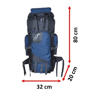 Foto 2 | Mochila De Camping Outlet 90 L Impermeable Para Acampar Y Hacer Senderismo - Venta Internacional.