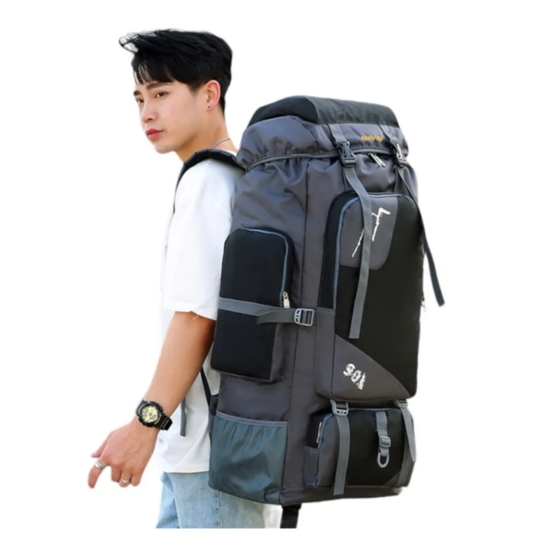 Foto 5 pulgar | Mochila De Camping Outlet 90 L Impermeable Para Acampar Y Hacer Senderismo - Venta Internacional.