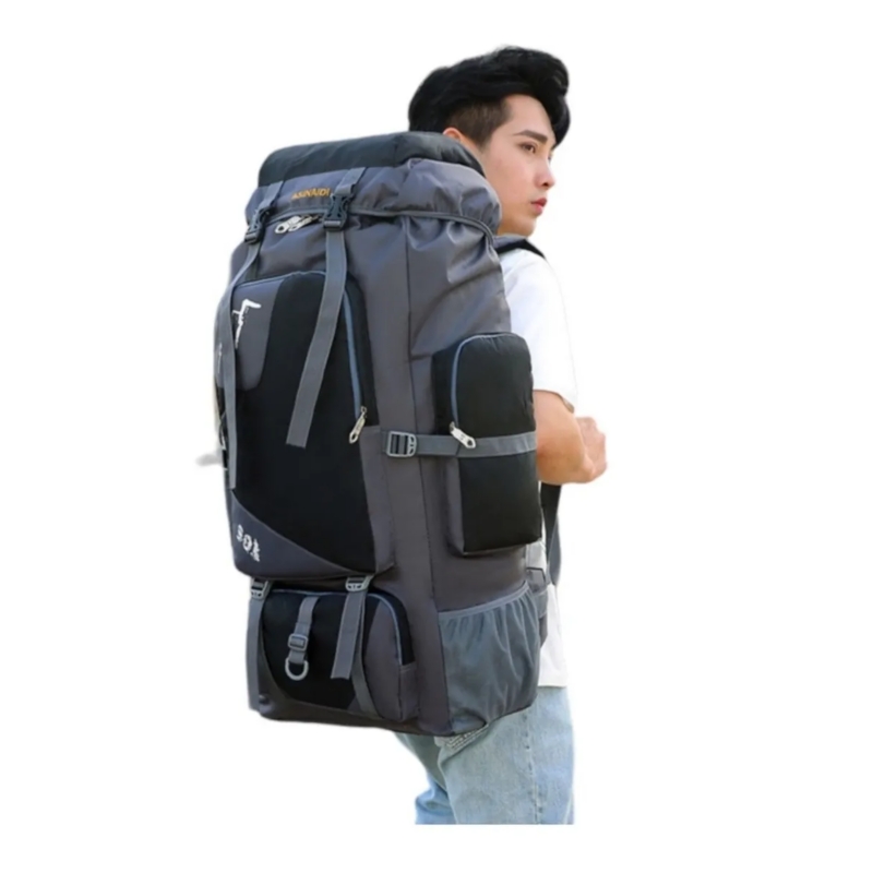 Foto 6 pulgar | Mochila De Camping Outlet 90 L Impermeable Para Acampar Y Hacer Senderismo - Venta Internacional.
