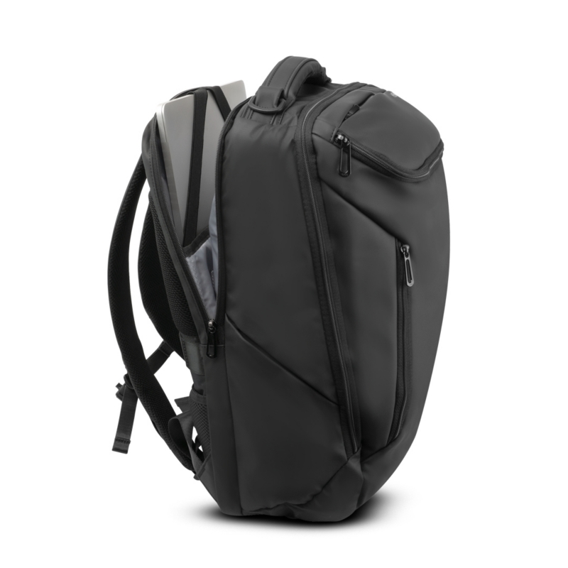 Foto 2 | Mochila Para Hombre, Impermeable, Ancha, Para Portátil De 17,3 Pulgadas Con Puerto Usb, Color Negro - Venta Internaci